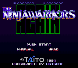 Ninja Warriors Again, The